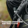HydraPak Velocity (1.5L or 2L Hydration Reservoir) Slim Water Bladder/Reservoir, Self-Sealing Bite Valve, Leak Proof, Fully Reversible, Dishwasher Safe
