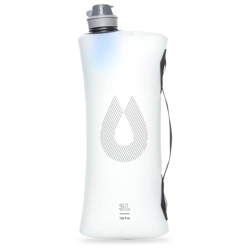 imageHydraPak Seeker Collapsible Water Filtration amp Storage 6L BPA amp PVC Free Hydration Reservoir Bag Leak Proof LightweightClear