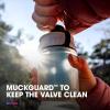 HydraPak Breakaway+ Filter Water Bottle (20oz or 30oz) – Hike & Bike Squeeze Water Bottle, Fits Backpacks & Bike Cages – Clear(30oz/880ml)