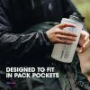 HydraPak Flux+ 1.5L Filter Kit – Collapsible Backpacking Water Bottle – BPA Free, Ultra Light, Spill-Proof Twist Cap, Clear