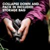 HydraPak Seeker – Collapsible Camping Water Storage (2L, 3L, 4L) – BPA & PVC Free, Hydration Reservoir Bag, Leak Proof(Sage Green)