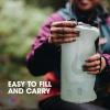 HydraPak Seeker – Collapsible Camping Water Storage (2L, 3L, 4L) – BPA & PVC Free, Hydration Reservoir Bag, Leak Proof(Sutro Green)