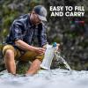 HydraPak Seeker+ – Collapsible Water Filtration & Storage (6L) – BPA & PVC Free, Hydration Reservoir Bag, Leak Proof, Lightweight(Clear)