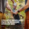 HydraPak Seeker+ – Collapsible Water Filtration & Storage (6L) – BPA & PVC Free, Hydration Reservoir Bag, Leak Proof, Lightweight(Mammoth Grey / Clear)