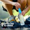 HydraPak UltraFlask+ 500ml – Filtered, Compressible Soft Flask Water Bottle for Hydration Vests and Running Packs with Integrated Water Filter (500ml / 17oz)