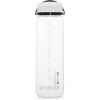 HydraPak Recon Twist & Sip – Wide Mouth Recycled Plastic Water Bottle (24oz or 32oz) – Eco Friendly, BPA Free, Easy Carry(Clear / Black & White)