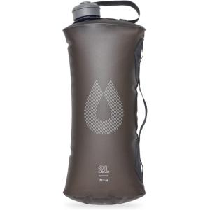 HydraPak Seeker – Collapsible Camping Water Storage (2L, 3L, 4L) – BPA & PVC Free, Hydration Reservoir Bag, Leak Proof(Mammoth Grey)