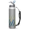 HydraPak SkyFlask Speed – Collapsible Handheld Running Water Bottle (350ml, 500ml, 500ml Insulated) – Adjustable Strap, Lightweight, Spill-Proof Cap | Collapsible, Handheld, Running, Adjustable Strap, Lightweight, Spill-Proof Cap(*NEW* Clear)