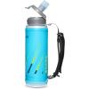 HydraPak SkyFlask Speed – Collapsible Handheld Running Water Bottle (350ml, 500ml, 500ml Insulated) – Adjustable Strap, Lightweight, Spill-Proof Cap | Collapsible, Handheld, Running, Adjustable Strap, Lightweight, Spill-Proof Cap(*NEW* Malibu Blue)