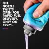 HydraPak SoftFlask – Collapsible Nutrition Flask (150ml or 250ml) – BPA Free, Easy Open Cap, Foldable, Lightweight(Malibu)