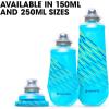 HydraPak SoftFlask – Collapsible Nutrition Flask (150ml or 250ml) – BPA Free, Easy Open Cap, Foldable, Lightweight(Malibu Blue)
