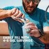 HydraPak SoftFlask – Collapsible Nutrition Flask (150ml or 250ml) – BPA Free, Easy Open Cap, Foldable, Lightweight(Malibu Blue)