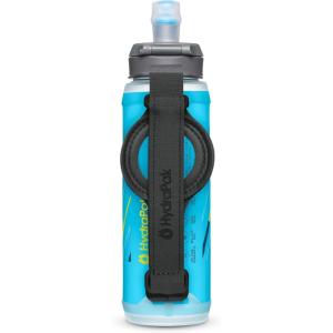 HydraPak SkyFlask Speed – Collapsible Handheld Running Water Bottle (350ml, 500ml, 500ml Insulated) – Adjustable Strap, Lightweight, Spill-Proof Cap | Collapsible, Handheld, Running, Adjustable Strap, Lightweight, Spill-Proof Cap(*NEW* Malibu Blue)