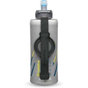 HydraPak SkyFlask Speed – Collapsible Handheld Running Water Bottle (350ml, 500ml, 500ml Insulated) – Adjustable Strap, Lightweight, Spill-Proof Cap | Collapsible, Handheld, Running, Adjustable Strap, Lightweight, Spill-Proof Cap(*NEW* Clear)