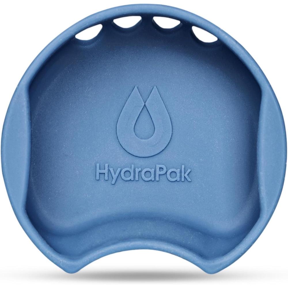 imageHydraPak Watergate Wide Mouth Splash Guard BPA amp PVC Free Fits Most Wide Mouth BottlesBay Blue
