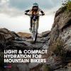 HydraPak | Polar Bottle – Breakaway Muck Mountain Bike Water Bottle 2-Pack – High Flow, Cycling & Sports Squeeze Bottle with Dust Cover (Charcoal, 440ml/15oz)