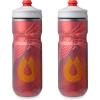 HydraPak | Polar Bottle – Polar Surge Insulated Bike Water Bottle 2-Pack – High Flow, Cycling & Sports Squeeze Bottle (Ascent Blue, 600ml / 20oz)(Ascent Red)