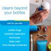 Bottle Bright Cleaning Tablets 12, 36, 78 Count – Water Bottle Cleaner for Stainless Steel, Tumblers, Thermos | Removes Coffee Tea Stains, Eliminates Odors, Easy and Safe Cleaning(36 Count (Pack of 1))