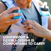 HydraPak UltraFlask Speed – Collapsible Soft Flask Water Bottle for Hydration Vests and Running Packs with Easy Open Cap(*New* Malibu)