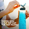 HydraPak SoftFlask Speed Compressible Soft Flask (500ml, Old Malibu)(Malibu Blue)