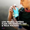 HydraPak SoftFlask Speed Compressible Soft Flask (500ml, Old Malibu)(Malibu Blue)